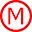 m