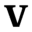v