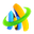 m