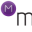 m