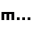 m
