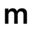 m