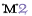 m
