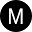 m