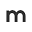m