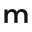 m