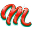 m