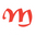m