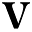 v