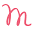 m