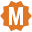 m
