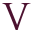 v
