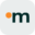 m