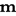 m