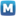 m