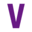 v