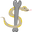 m
