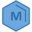 m