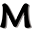m