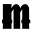 m