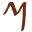m