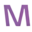 m