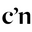c