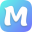 m