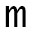 m