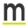 m