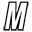 m