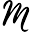 m