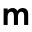 m