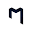 m
