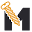m