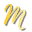m