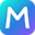 m