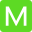 m