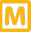 m