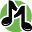 m