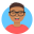 m