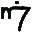 m