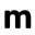 m