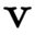 v