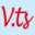 v