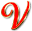 v