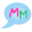 m