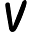 v