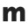 m