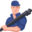 m